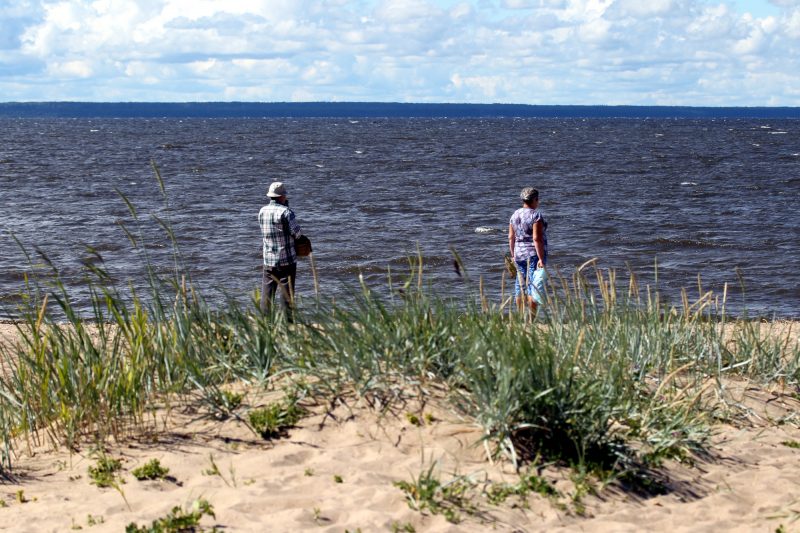 пляж, море, Финский залив, Кронштадт, заказник Западный Котлин