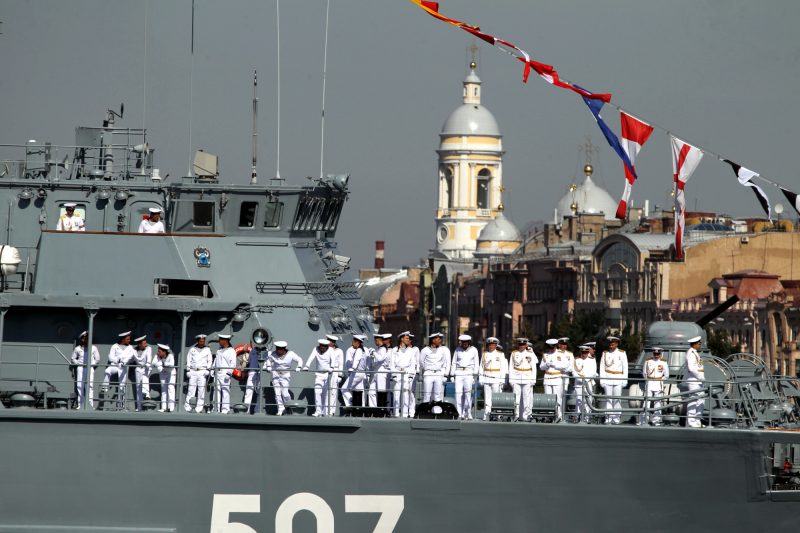 военно-морской парад, день ВМФ, корабли, репетиция, моряки