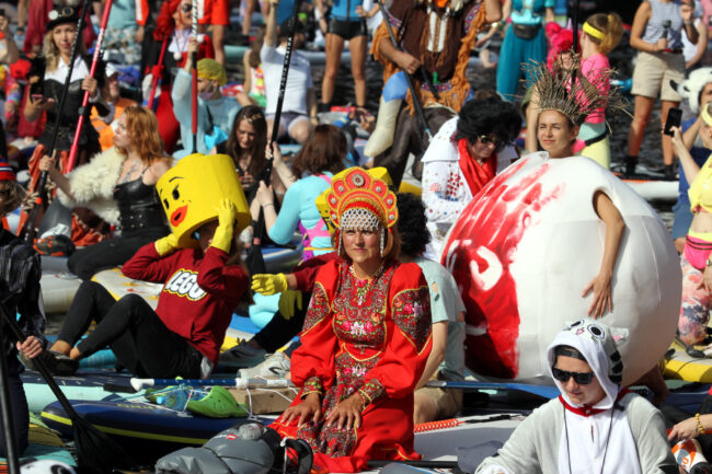 SUP-серфинг, Фонтанка SUP, водные виды спорта, костюмы