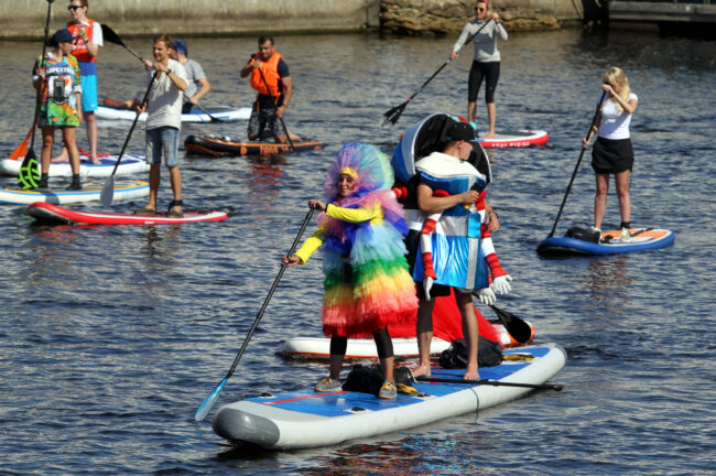 SUP-серфинг, Фонтанка SUP, водные виды спорта, костюмы