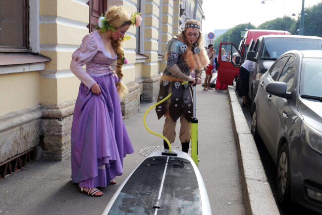 SUP-серфинг, Фонтанка SUP, водные виды спорта, костюмы