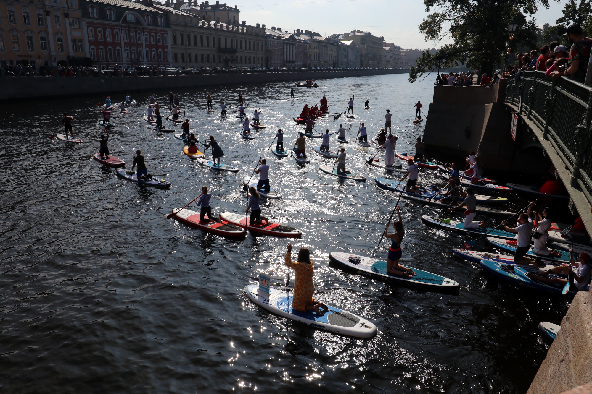 SUP-серфинг, Фонтанка SUP, водные виды спорта, костюмы