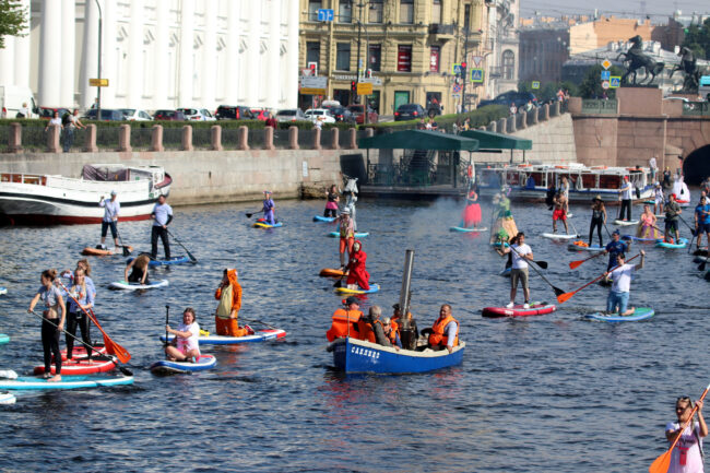 SUP-серфинг, Фонтанка SUP, водные виды спорта, костюмы