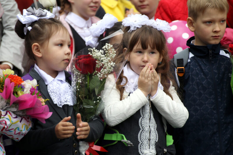 день знаний, 1 сентября, дети, школьники, школа 414