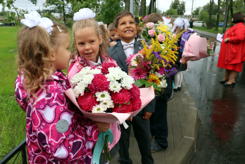 день знаний, 1 сентября, дети, школьники, школа 414