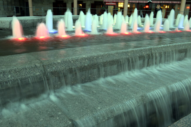 фонтан Радужный, площадь Победы