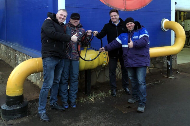газоснабжение, Приозерск