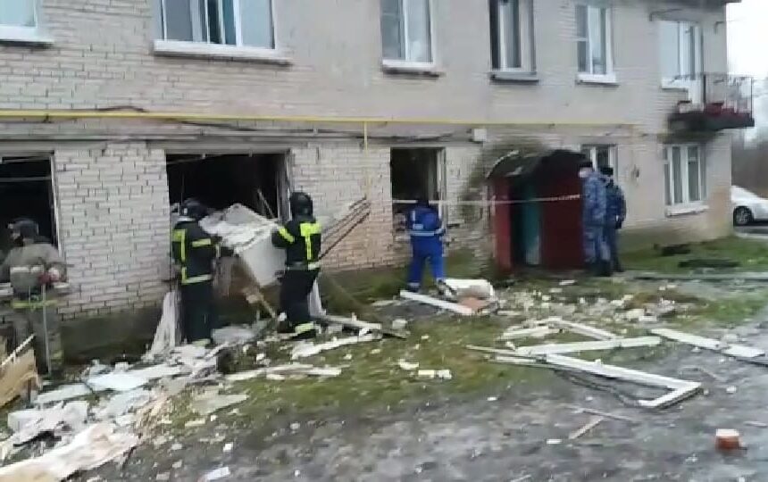 взрыв в деревне Александровка Гатчинский район