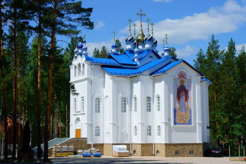 Среднеуральский женский монастырь в честь иконы Божией Матери «Спорительница хлебов», Церковь Казанской иконы Божией Матери