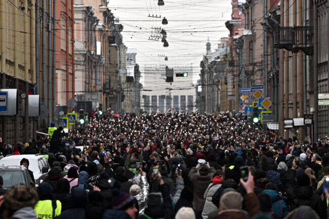 протестная акция 31 января