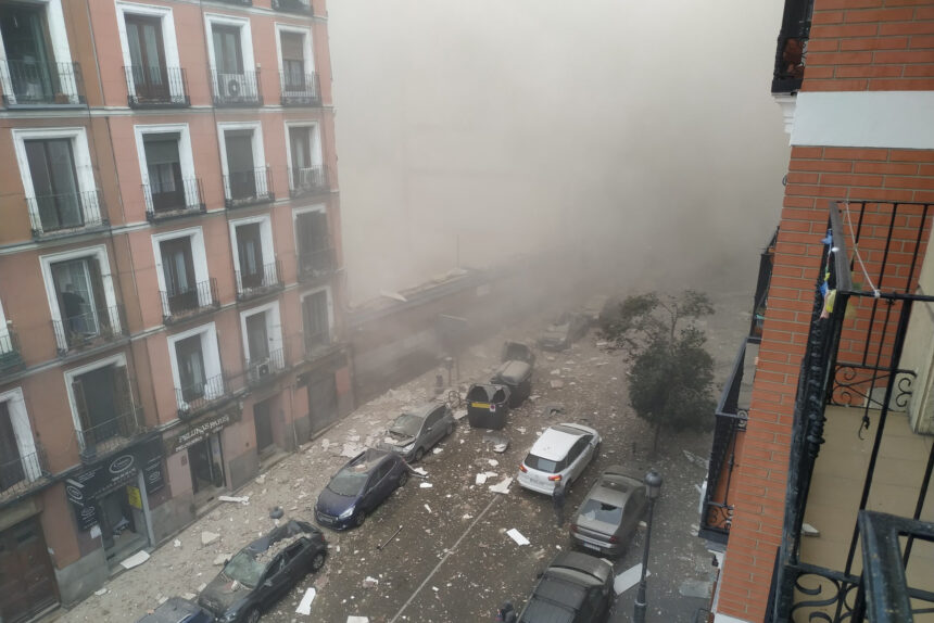 взрыв, Мадрид