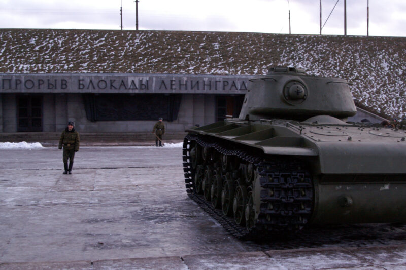 танк, военная техника, музей Прорыв блокады Ленинграда