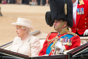 британская королева Елизавета II, принц Филипп