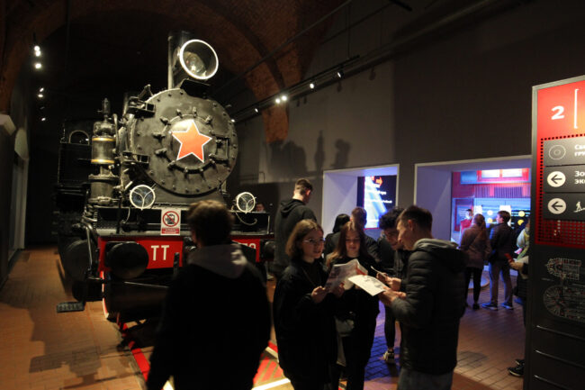 ночь музеев, музей железных дорог России, паровозы, железнодорожный транспорт