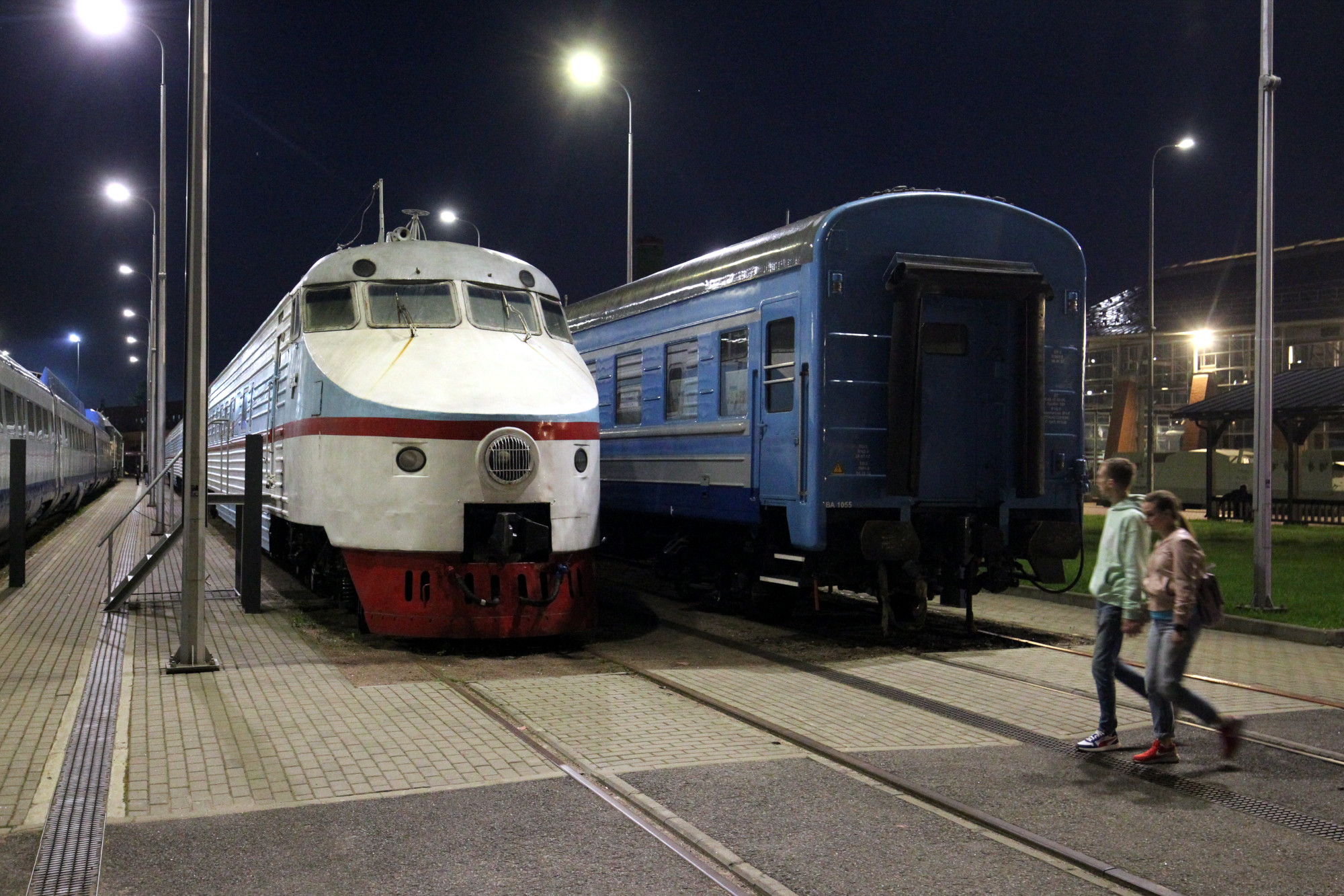 ночь музеев, музей железных дорог России, Эр-200, железнодорожный транспорт