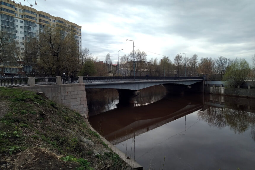 мост Шаумяна, Охта