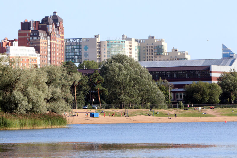 суздальское озеро, пляж, летний отдых, вода