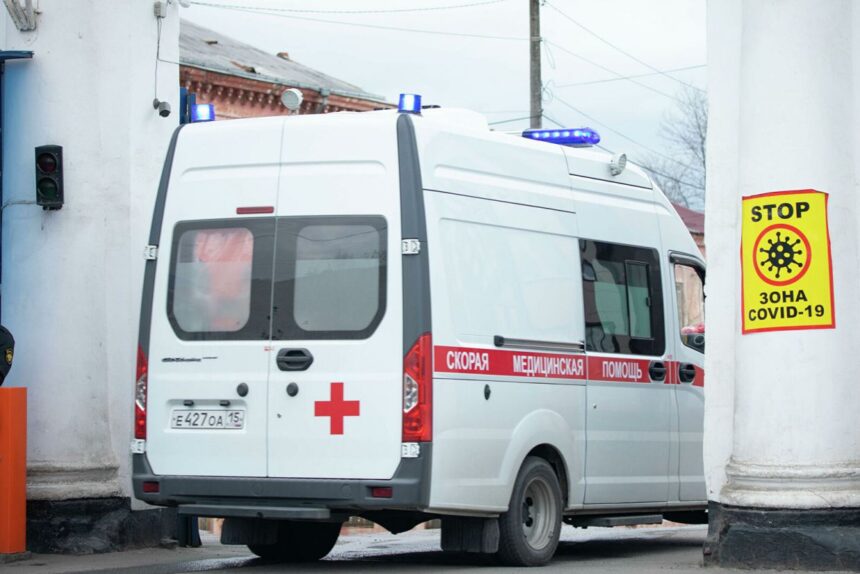 больница скорой помощи, Владикавказ, коронавирус, скорая помощь