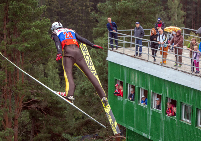 лыжники, прыжки с трамплина, лыжный спорт, кубок Владимира Белоусова