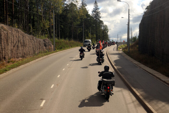 мотофестиваль Baltic Rally, мотоциклисты, байкеры, мотопробег