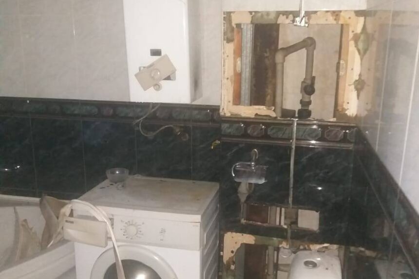 взрыв газа