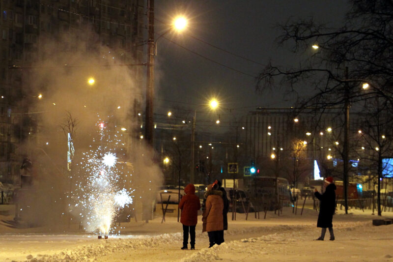 новый год, фейерверк, пиротехника