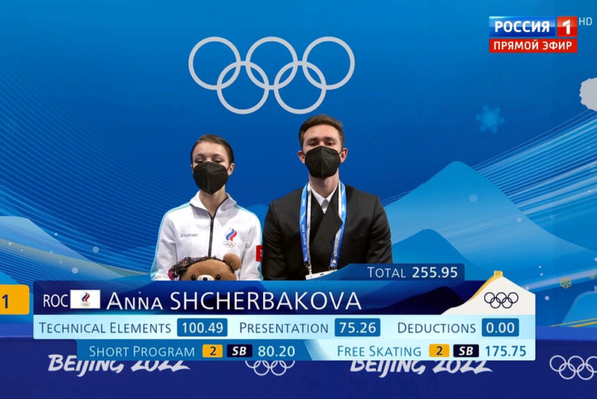 Анна Щербакова, фигуристка, олимпиада-2022, зимние олимпийские игры