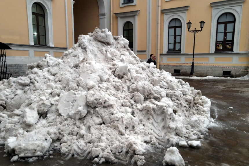 уборка снега, зимняя уборка