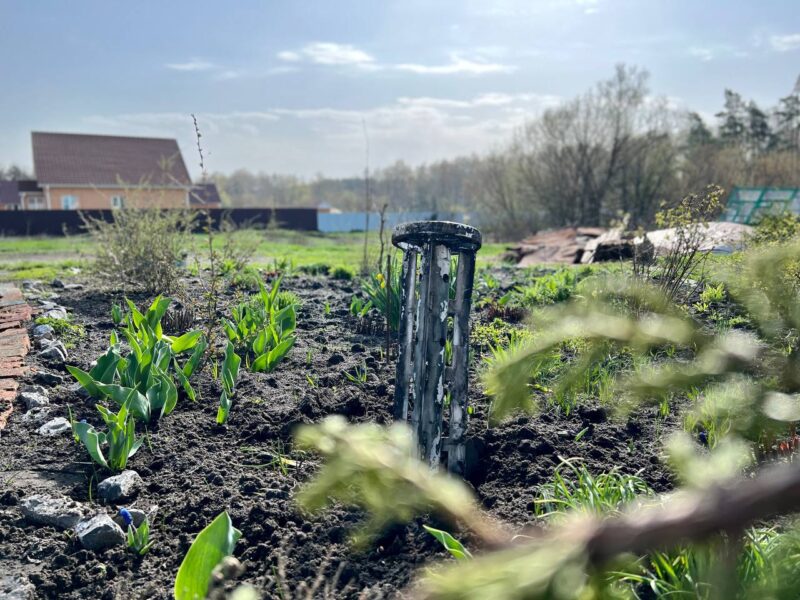 последствия обстрела деревни Головчино в Белгородской области