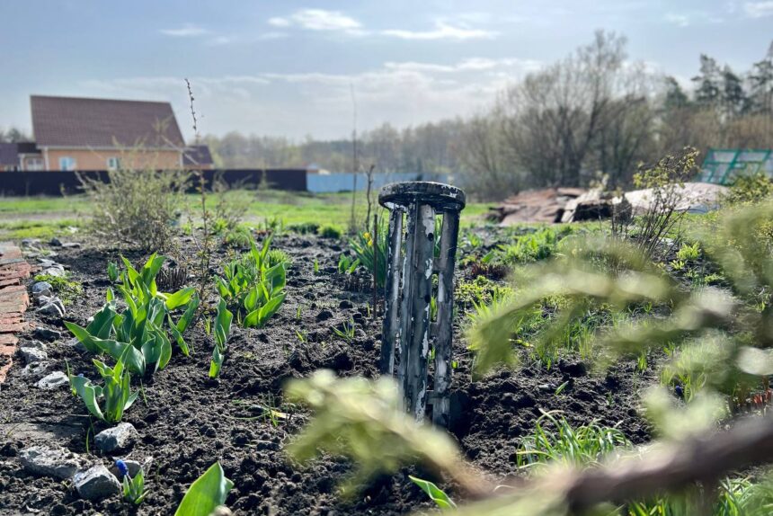 последствия обстрела деревни Головчино в Белгородской области