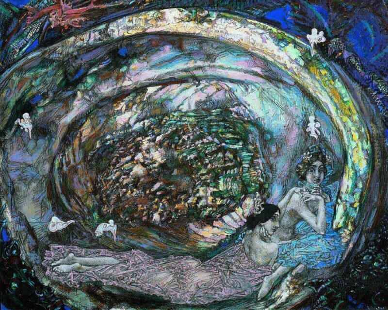 Михаил Врубель. "Жемчужная раковина" (1904)