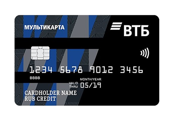 ВТБ, кредитная карта, банковская карта