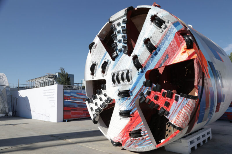 мбуровая, проходческий щит, строительство главного канализационного коллектора