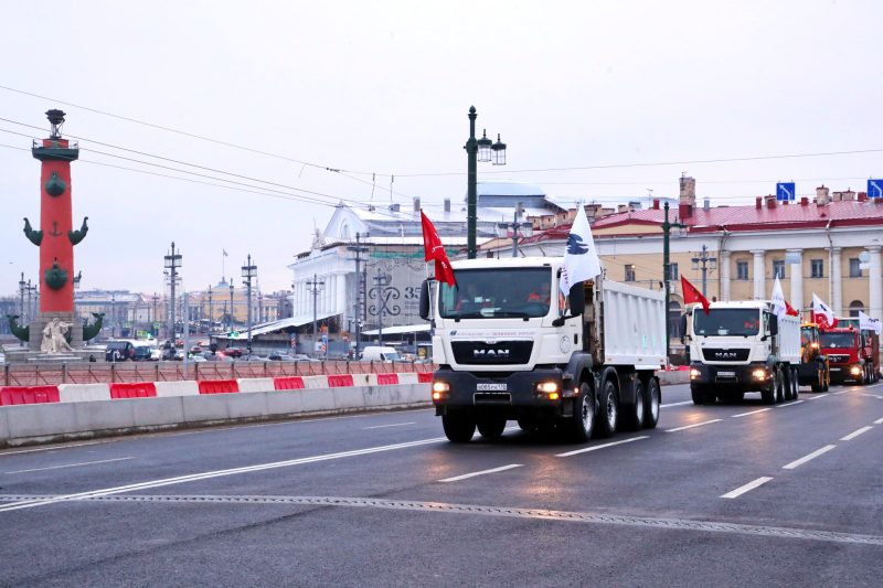 биржевой мост, открытие после реконструкции