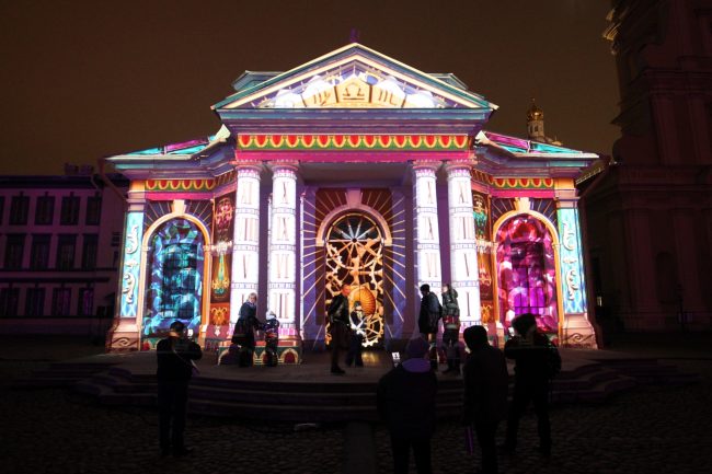 Фестиваль света, Петропавловская крепость