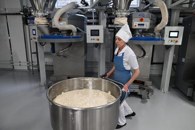кушелевский хлебозавод, производство хлеба, пищевая промышленность