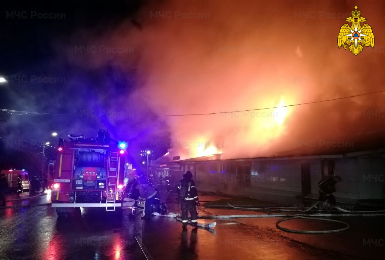 пожар в кафе Полигон, Кострома