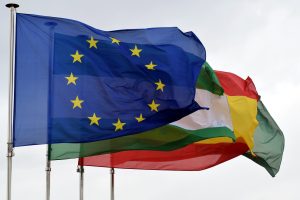 ЕС, Евросоюз, Европейский Союз, флаги