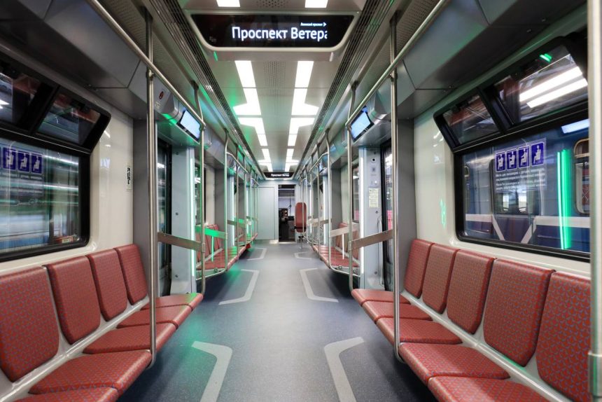 поезд метро Балтиец, метрополитен