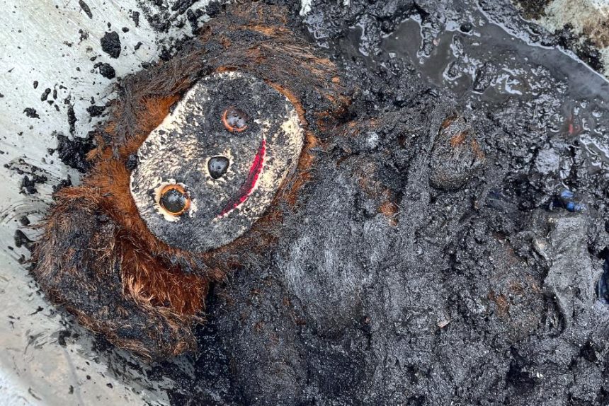 Чебурашка, засор в канализации