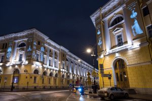 В Петербурге появятся новые световые проекции на фасадах