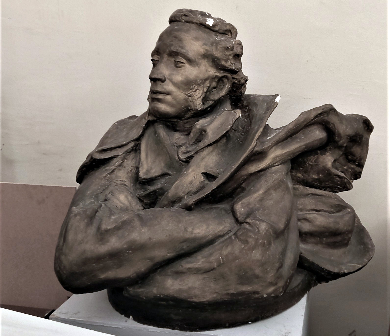 Александр Сергеевич Пушкин, скульптура, бюст, Леонид Шервуд