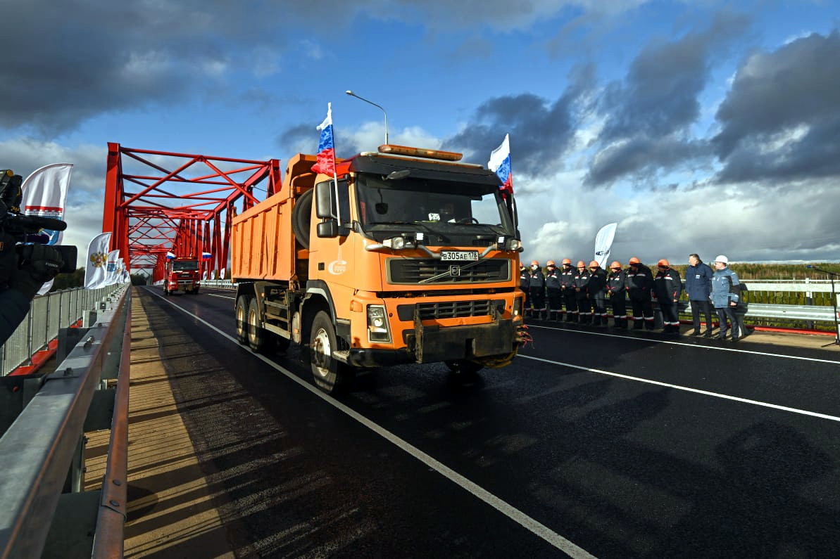 открытие моста через Свирь