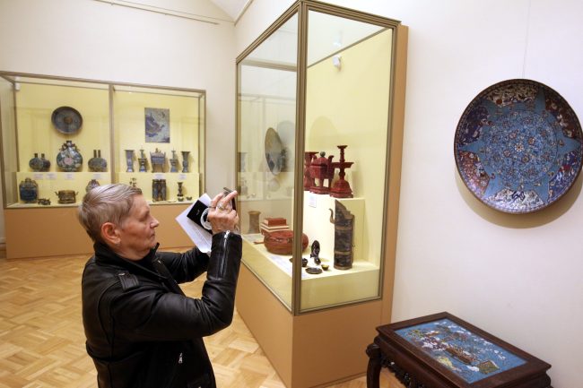 Эрмитаж, открытие постоянной экспозиции 'Культура и искусство Китая'