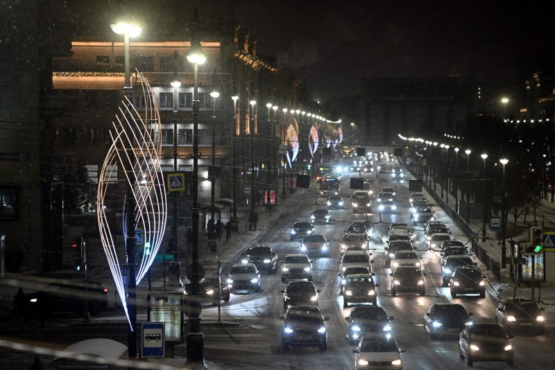 световое украшение города, иллюминация, новогодние украшения, новый год