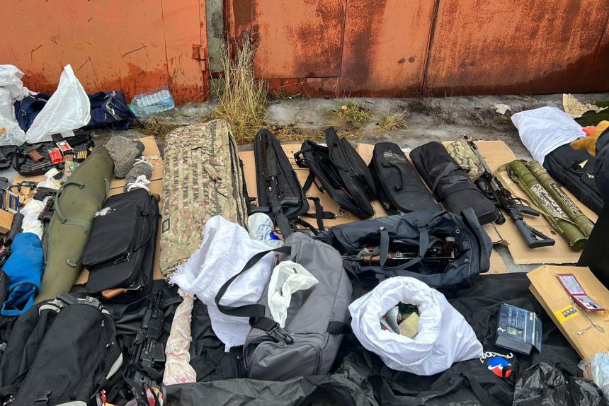 конфискованное оружие, автомат Калашникова, дело о заказном убийстве 20 февраля 2024