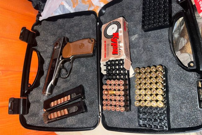 конфискованное оружие, пистолет Макарова, патроны, боеприпасы, дело о заказном убийстве 20 февраля 2024