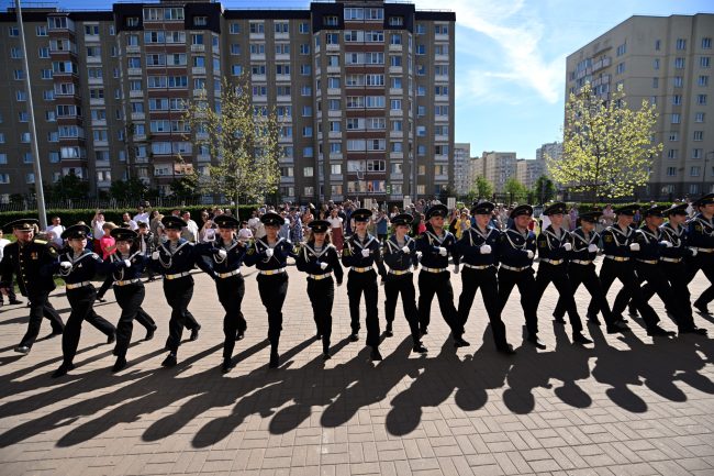 последний звонок, выпускники, школа 471, кадеты