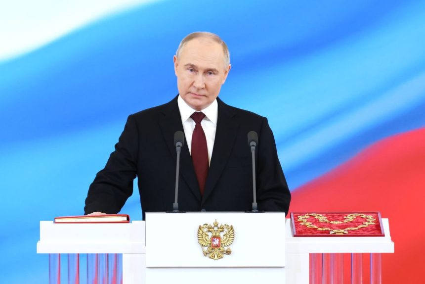 Владимир Путин, инаугурация