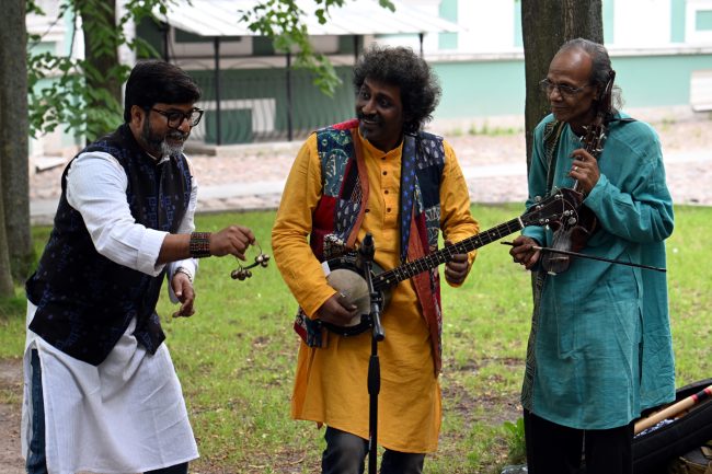 индийская народная группа «Дохар», музыканты, Кунсткамера